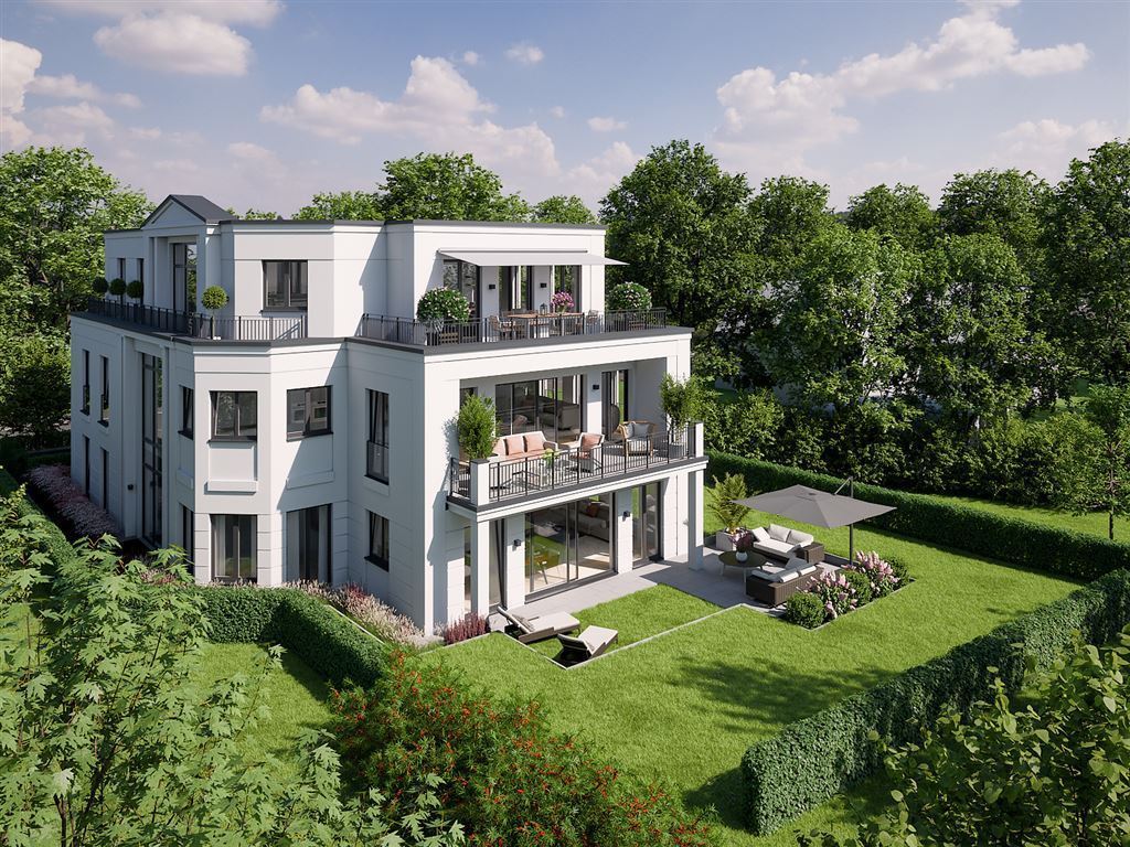 Villa am Hirschpark-Neubauprojekt