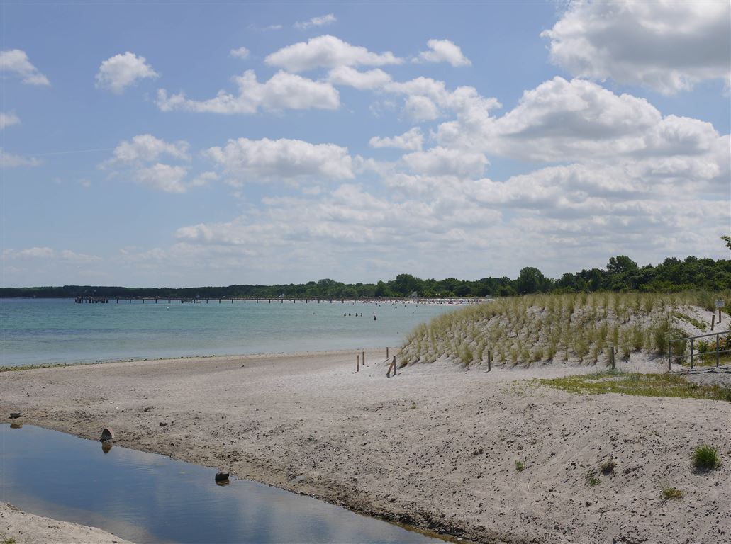 Strand vor der Tür