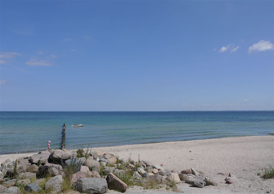 Strand vor der Tür